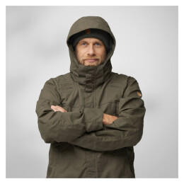 Fj&auml;llr&auml;ven Herren Jacke Drev Hybrid Dark Olive L