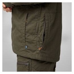 Fj&auml;llr&auml;ven Herren Jacke Drev Hybrid Dark Olive L