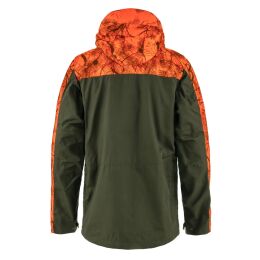 Fj&auml;llr&auml;ven Herren Jacke Drev Hybrid Deep Forest-Orange Multi Camo L