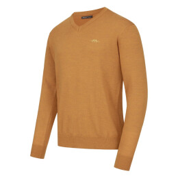 Blaser Herren Pullover Merino V-Neck Rost XL