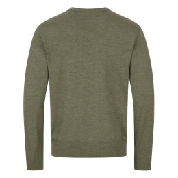 Blaser Herren Pullover Merino V-Neck Dunkeloliv L