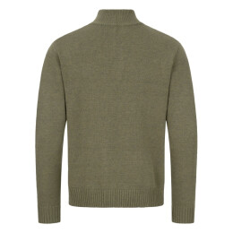 Blaser Herren Pullover Woll HZ Dunkeloliv XL