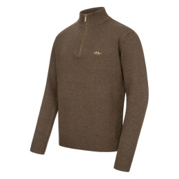 Blaser Herren Pullover Woll HZ Dunkelbraun XXL