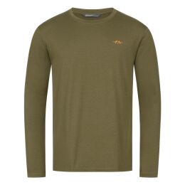Blaser Herren Langarmshirt Merino Base 160 Dunkeloliv L