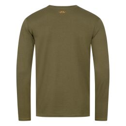 Blaser Herren Langarmshirt Merino Base 160 Dunkeloliv L