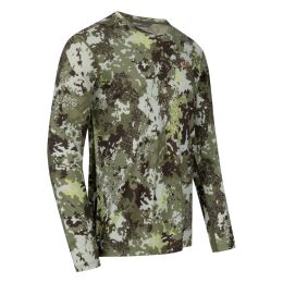 Blaser Herren Langarmshirt Merino Base 160 HunTec Camouflage M