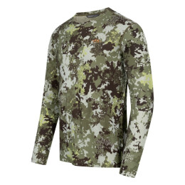 Blaser Herren Langarmshirt Merino Base 160 HunTec Camouflage XXL