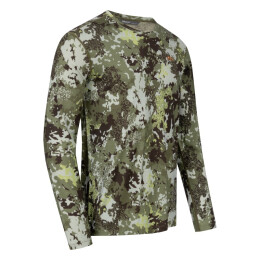 Blaser Herren Langarmshirt Merino Base 160 HunTec Camouflage XXL