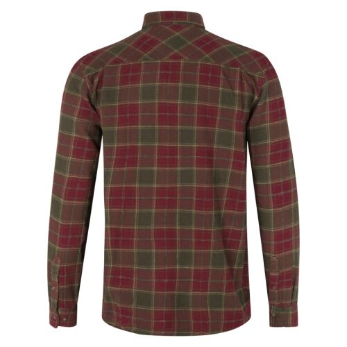 Seeland Herren Hemd Glen Flannel Red forest check L