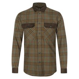 Seeland Herren Hemd Banff Grape Leaf/Terracotta Check L