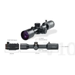 DDoptics Zielfernrohr V10 1,5-15x40 NXT IFiber