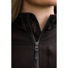 Northern Hunting Damen Wollpullover Hilda Dark green 34