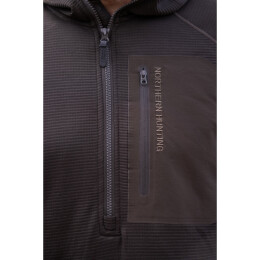 Northern Hunting Herren Wollpullover Rolf Dark green 4XL