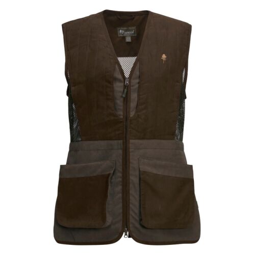 Pinewood Damen Schießweste Suede Brown M
