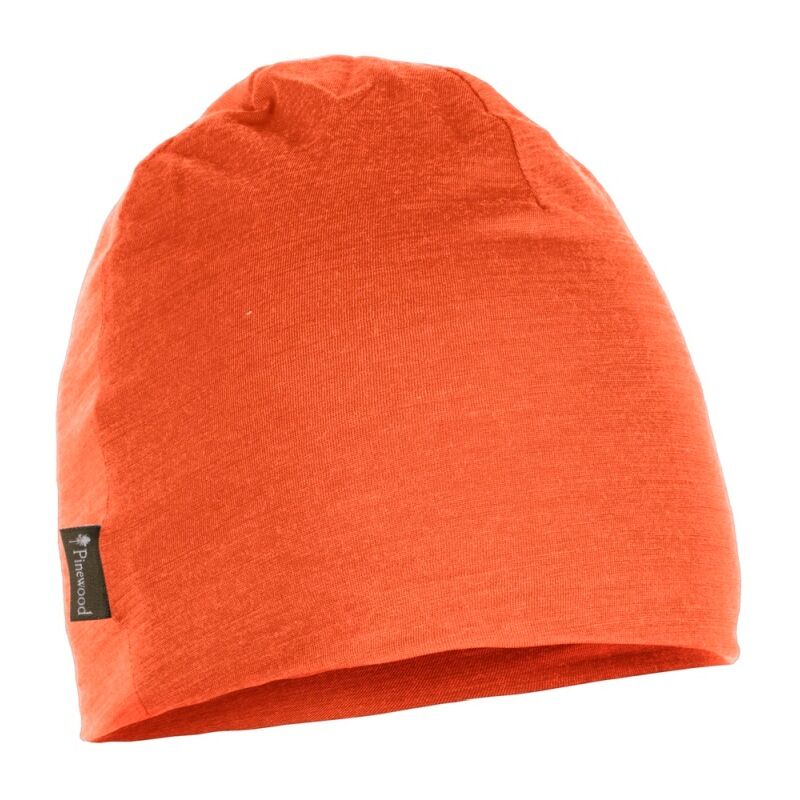 Pinewood Unisex Mütze Merino Wool Beanie Burned Orange