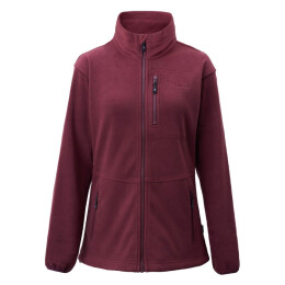Pinewood Damen Fleece Jacke Finnveden Earth Plum XS