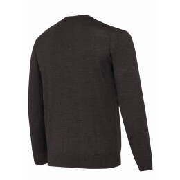 Beretta Herren Pullover Merino V-Neck Brown Bark L