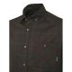 Beretta Herren Hemd Jargo Stretch Bark & Burgundy Check M