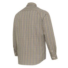 Beretta Herren Hemd Bryggen Apricot &amp; Bordeaux Check L