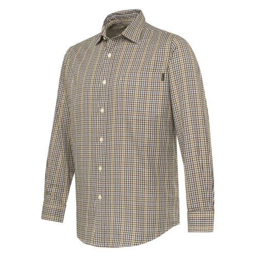 Beretta Herren Hemd Bryggen Apricot & Bordeaux Check XXL