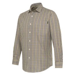 Beretta Herren Hemd Bryggen Apricot &amp; Bordeaux Check XXL