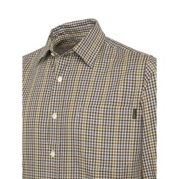 Beretta Herren Hemd Bryggen Apricot &amp; Bordeaux Check XXL