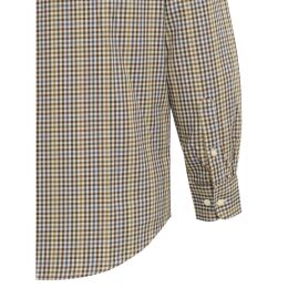 Beretta Herren Hemd Bryggen Apricot &amp; Bordeaux Check XXL