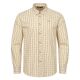 Blaser Herren Hemd Tristan 22 Beige/Gelb kariert 3XL