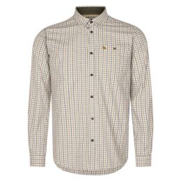 Seeland Herren Hemd Oxford Classic Blue/Classic Brown check XL