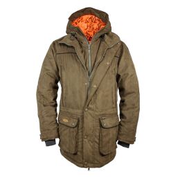 Hubertus Herren Wendejacke Janus Oliv/Orange 66