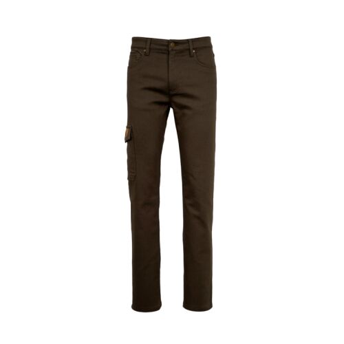 Hubertus Herren Jagdhose Comfort Stretch Jeans "Henry" Dunkeloliv 46