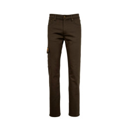Hubertus Herren Jagdhose Comfort Stretch Jeans &quot;Henry&quot; Dunkeloliv 106
