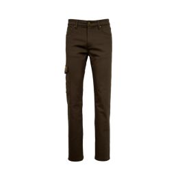 Hubertus Herren Jagdhose Comfort Stretch Jeans &quot;Henry&quot; Dunkeloliv 35