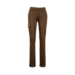 Hubertus Damen Jagdhose Comfort Stretch Jeans &quot;Henriette&quot; Dunkeloliv 40