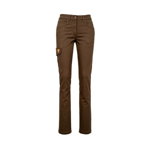 Hubertus Damen Jagdhose Comfort Stretch Jeans "Henriette" Dunkeloliv 50