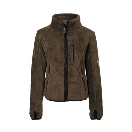 Hubertus Kinder Fleecejacke "Pirin" Dunkeloliv 176
