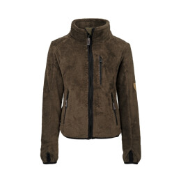 Hubertus Kinder Fleecejacke &quot;Pirin&quot; Dunkeloliv 176