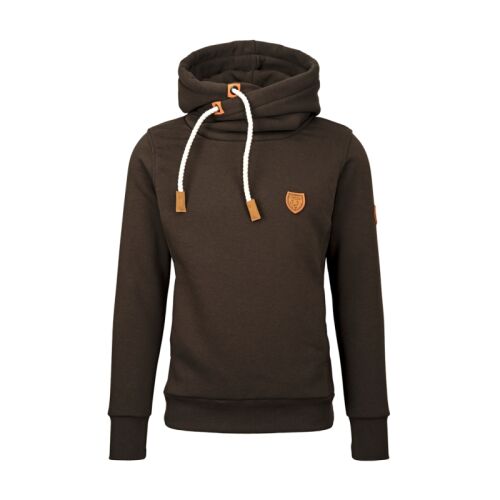 Hubertus Herren Hoodie Oliv/Braun 6XL
