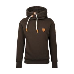 Hubertus Herren Hoodie Oliv/Braun 6XL