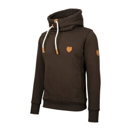 Hubertus Herren Hoodie Oliv/Braun 6XL