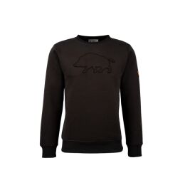 Hubertus Herren Funktions-Sweatshirt mit Keilerpr&auml;gung "Oscar" Oliv/Braun S