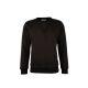 Hubertus Herren Funktions-Sweatshirt mit Hirschkopfprägung "John" Oliv/Braun 4XL