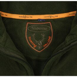 Hubertus Herren Fleece-Troyer Oliv L