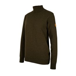 Hubertus Damen Strickpullover "Christine" Oliv/Braun 36