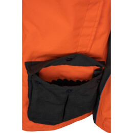 Hubertus Herren Jagdjacke &quot;Dog Keeper&quot; 3-in-1 Oliv/Orange 52