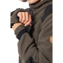 Hubertus Damen Jacke Windblocker Oliv/Braun L