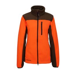 Hubertus Damen Fleecejacke &quot;Eifel&quot; Orange XXL
