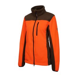 Hubertus Damen Fleecejacke &quot;Eifel&quot; Orange XXL