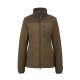 Hubertus Damen Fleecejacke "Eifel" Oliv/Braun 3XL