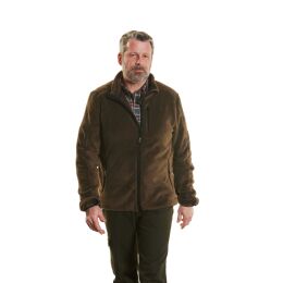 Hubertus Herren Fleecejacke "Pirin" Dunkeloliv 7XL
